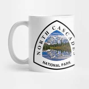 North Cascades National Park shield Mug